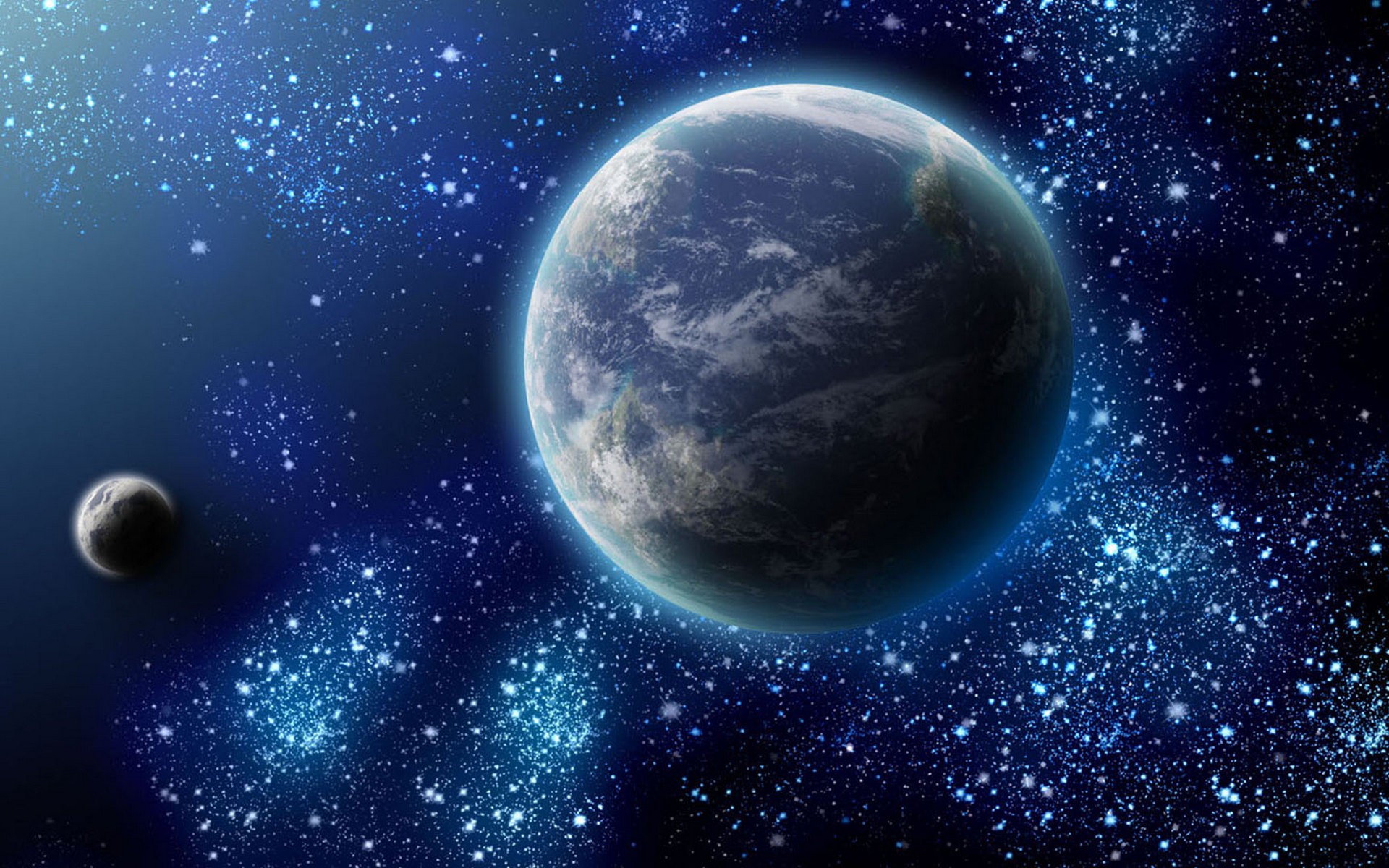 Outer Space Planets The Universe Journey Wallpapers HD Desktop 