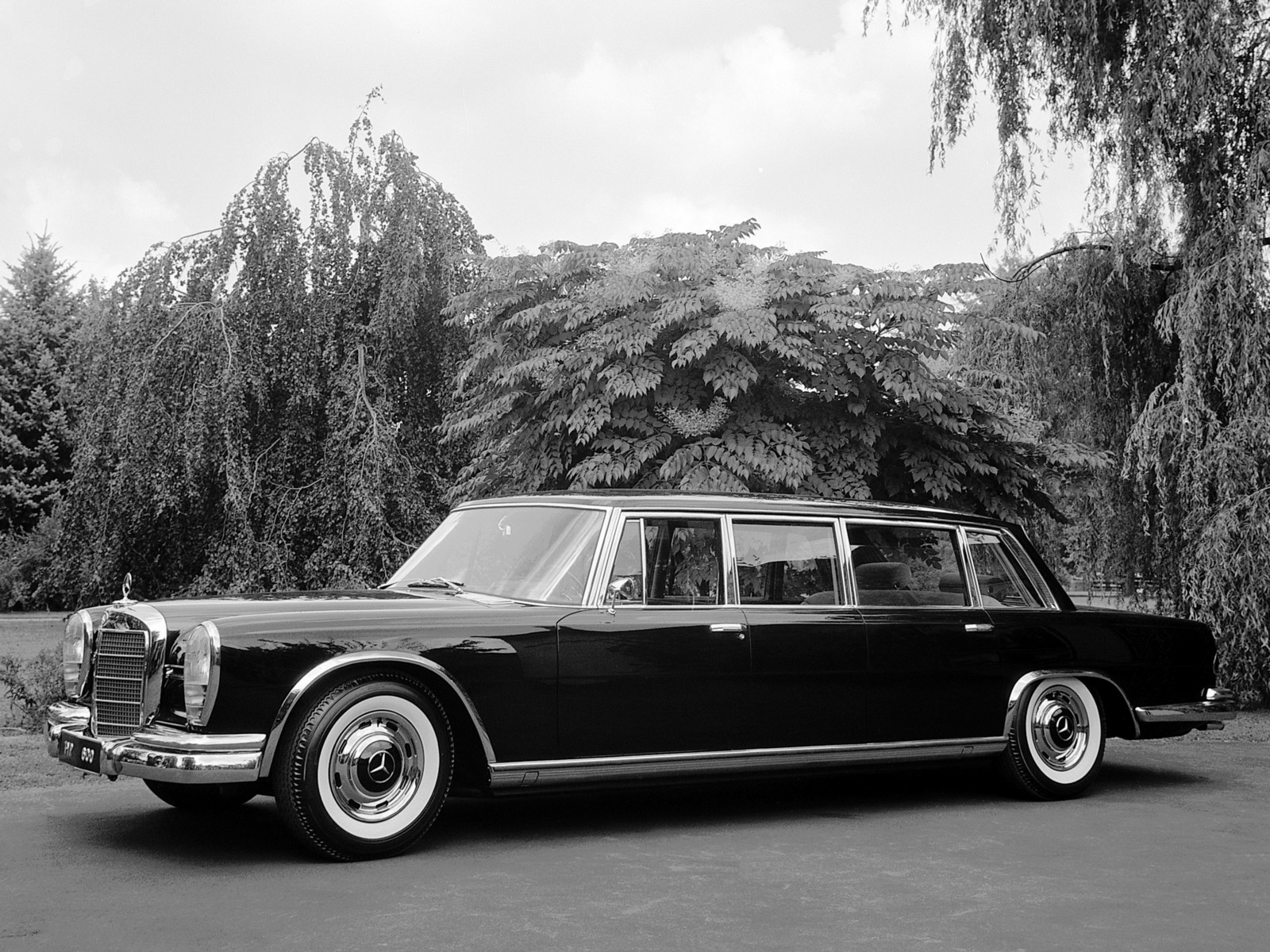 1974, Mercedes, Benz, 600, 4 door, Pullman, Limousine,  w100 , Luxury, Claasic Wallpaper