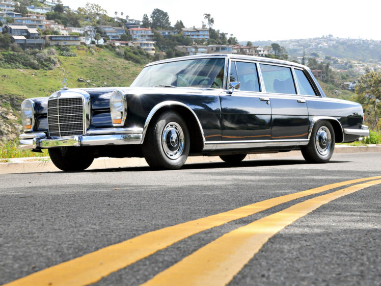 1974, Mercedes, Benz, 600, 4 door, Pullman, Limousine,  w100 , Luxury, Claasic HD Wallpaper Desktop Background