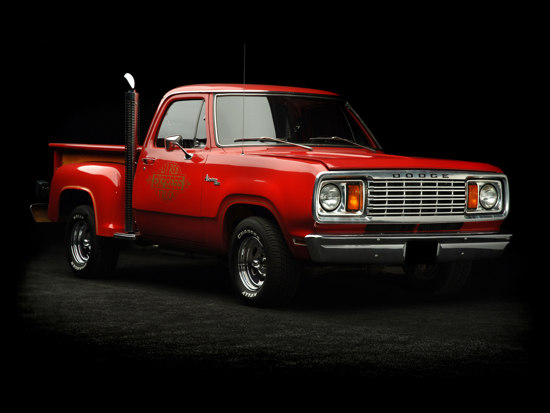 1978, Dodge, Adventurer, Liand039l, Red, Express, Truck, Pickup, Hot, Rod, Rods, Classic Wallpaper