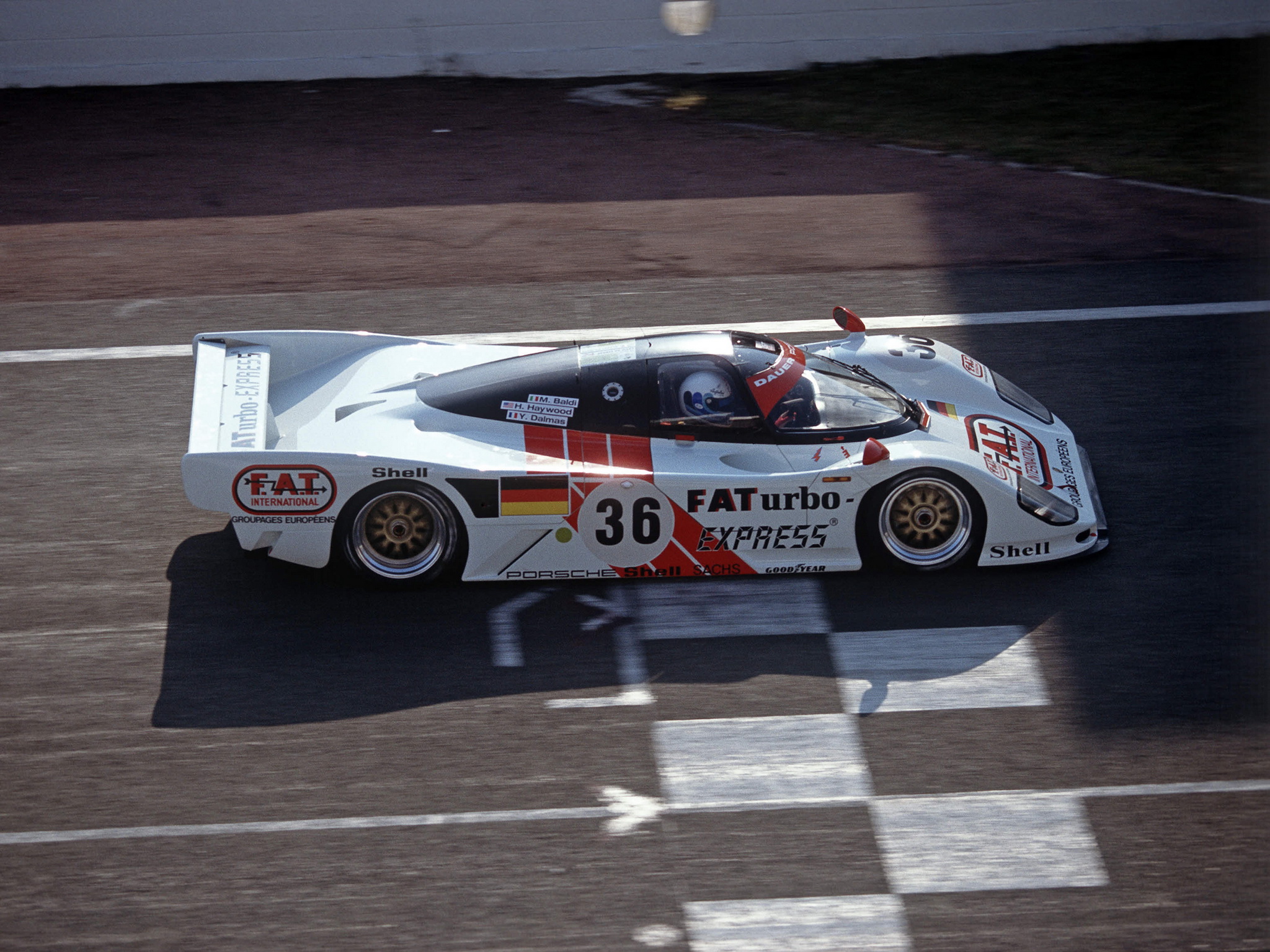 1994, Dauer, Porsche, 962, Le mans, Race, Racing, Lmp1 Wallpaper