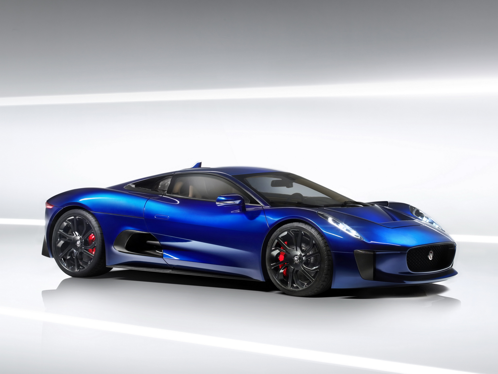 2013, Jaguar, C x75, Hybrid, Prototype, Supercar Wallpaper