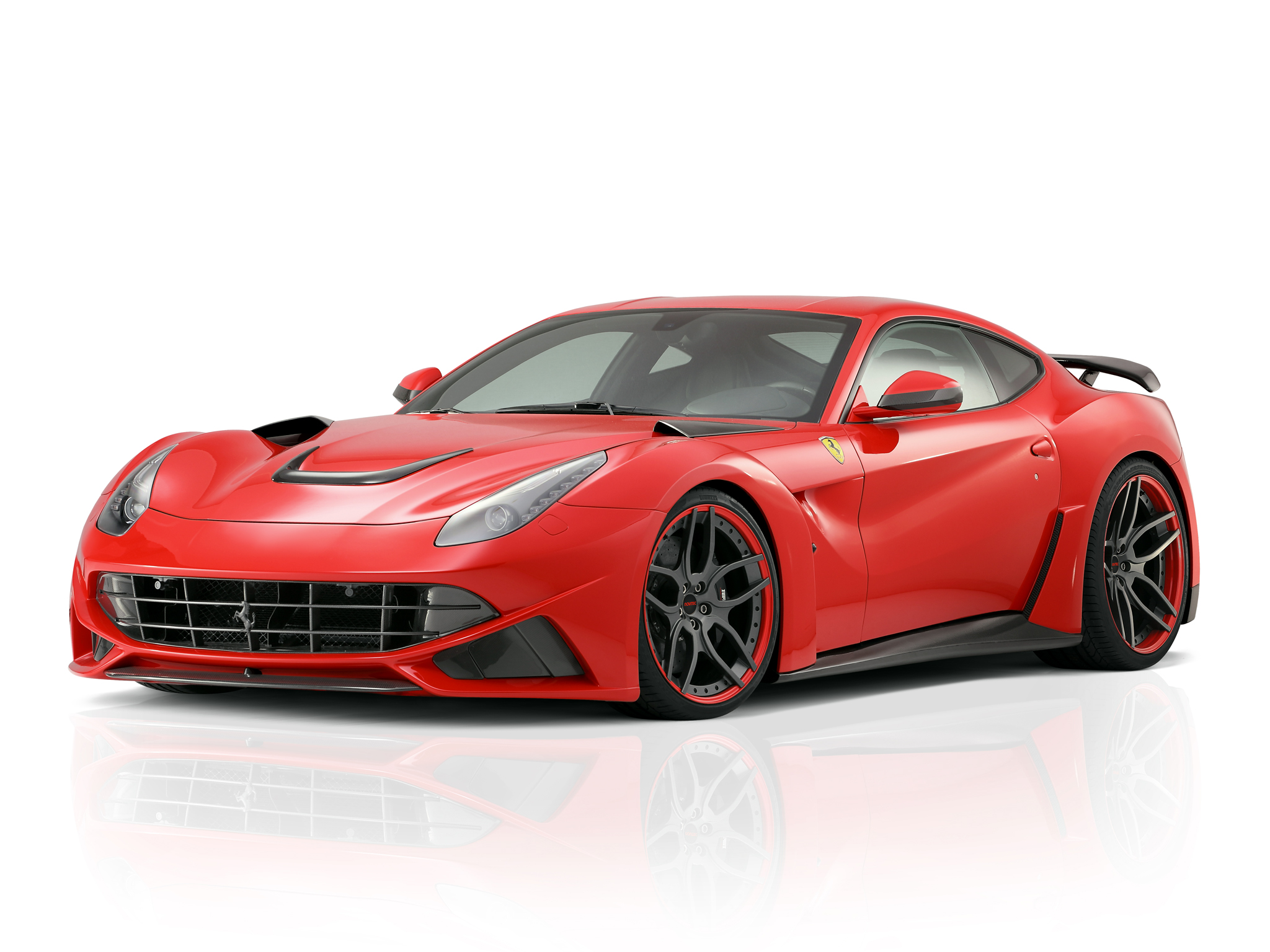 2013, Novitec, Rosso, Ferrari, F12, Berlinetta, N largo, Tuning, Supercar Wallpaper