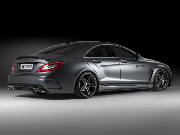 2013, Prior design, Mercedes, Benz, Cls klasse, Pd550, Black, Edition,  c218 , Tuning, Fs HD Wallpaper Desktop Background