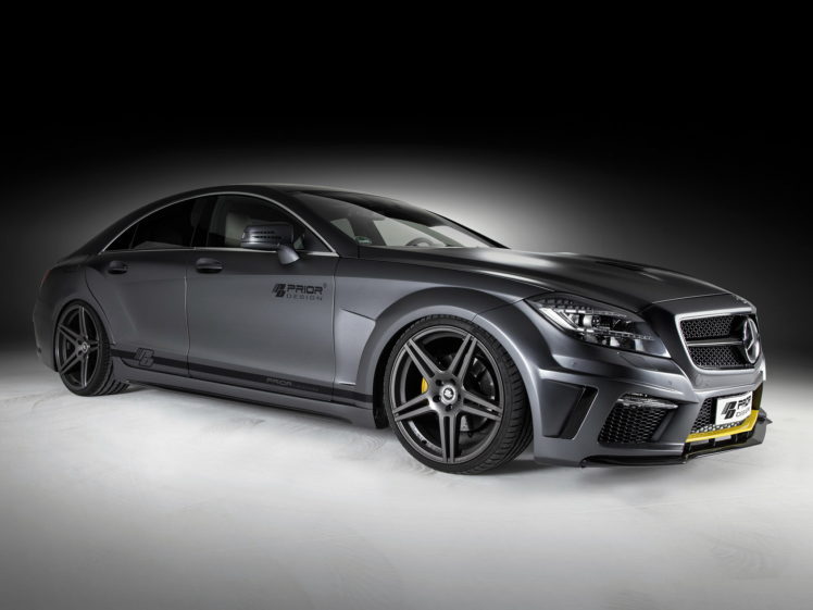 2013, Prior design, Mercedes, Benz, Cls klasse, Pd550, Black, Edition,  c218 , Tuning HD Wallpaper Desktop Background