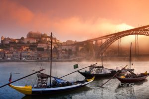 beach, Cityscapes, Mist, Bridges, Portugal, Rivers, Porto, Bing, Oporto