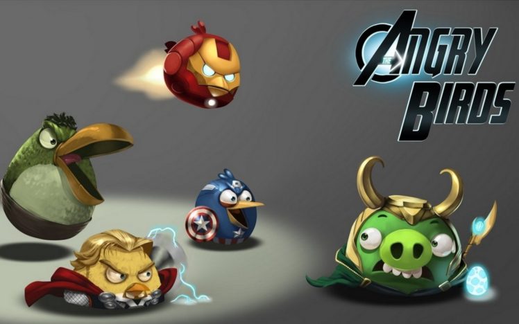 hulk,  comic, Character , Video, Games, Iron, Man, Thor, Captain, America, Artwork, The, Avengers, Angry, Birds HD Wallpaper Desktop Background