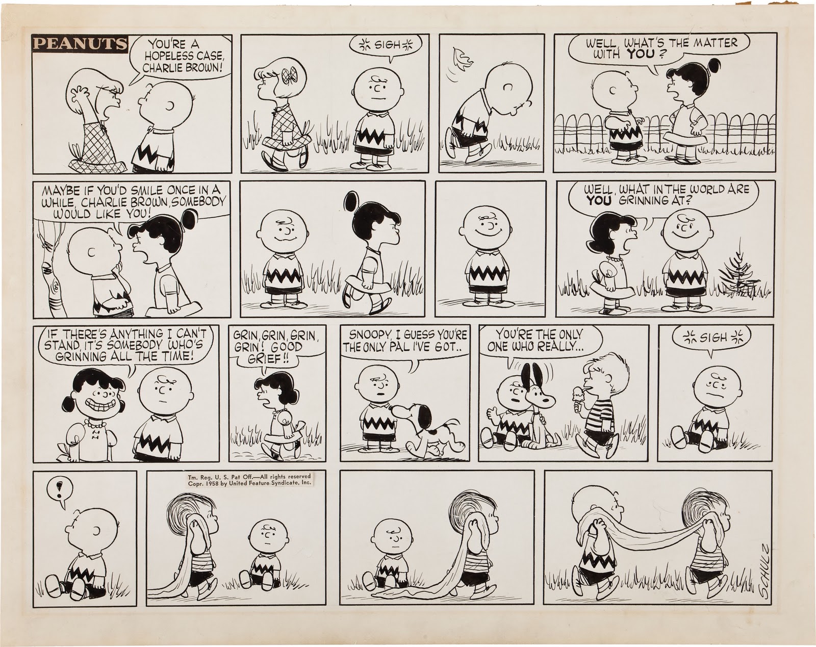 Peanuts Charlie Brown Comic Strip