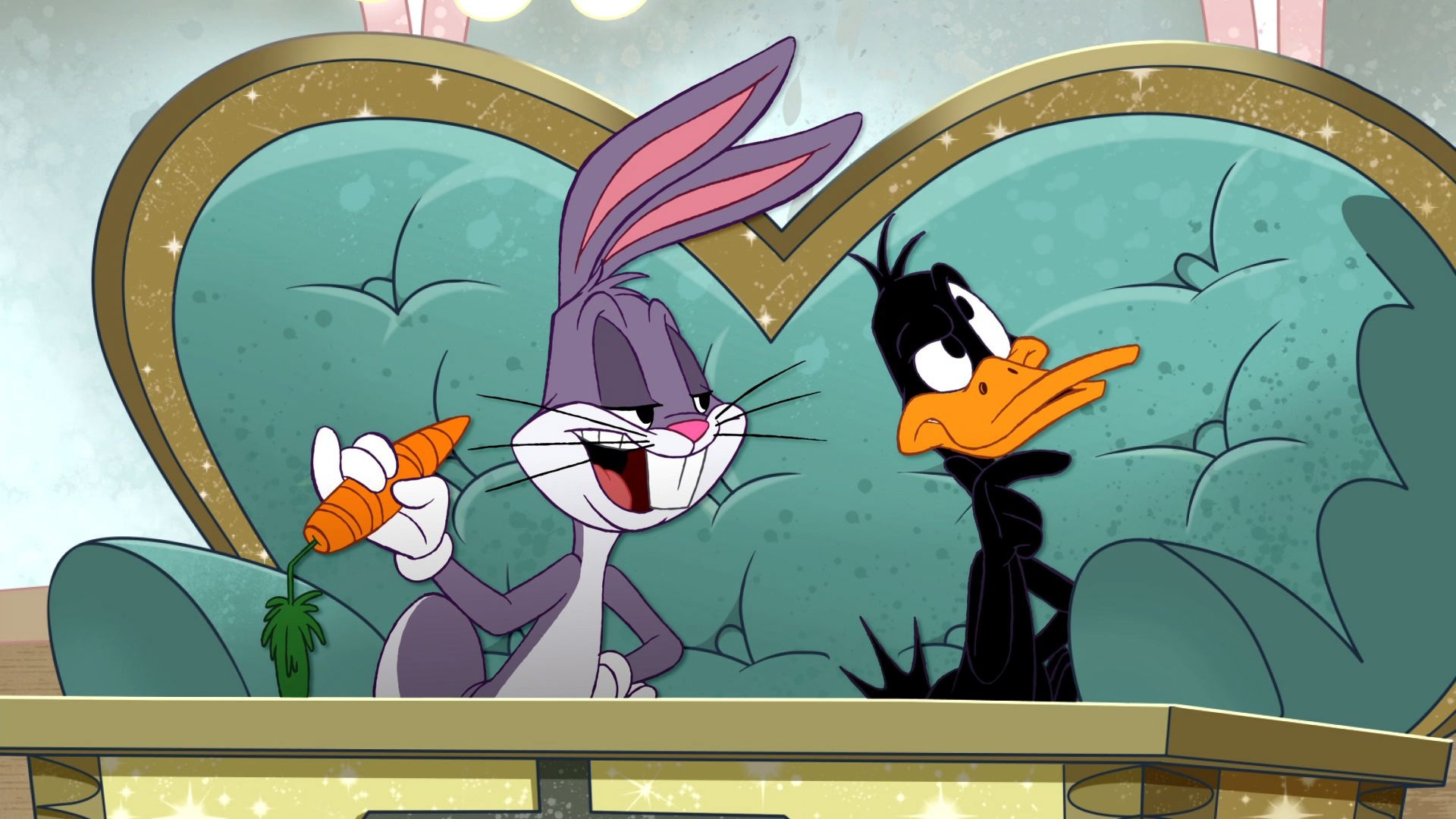 daffy, Looney, Toons, Bugs, Bunny Wallpaper