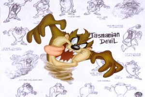 tasmanian, Devil, Taz, Looney, J4