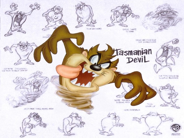 tasmanian, Devil, Taz, Looney, J4 HD Wallpaper Desktop Background