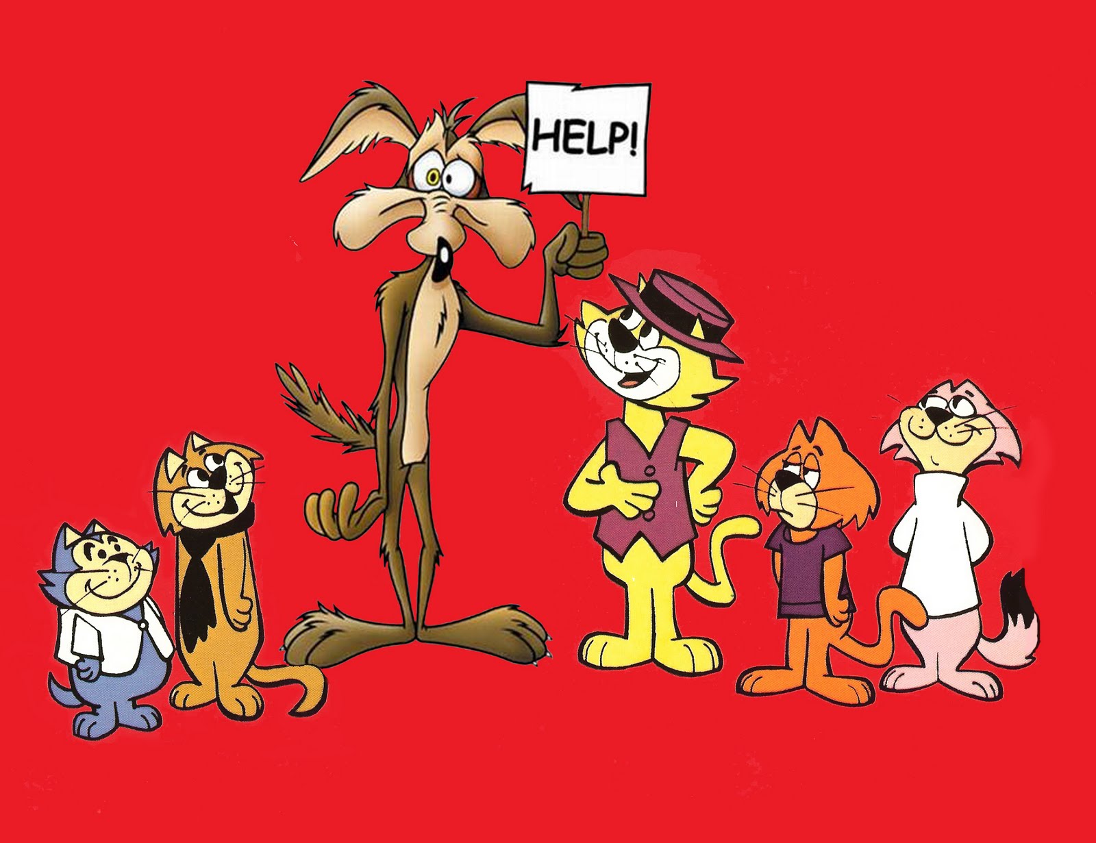 wile, E, Coyote, Looney Wallpaper