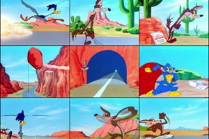 wile, E, Coyote, Looney, Road, Runner