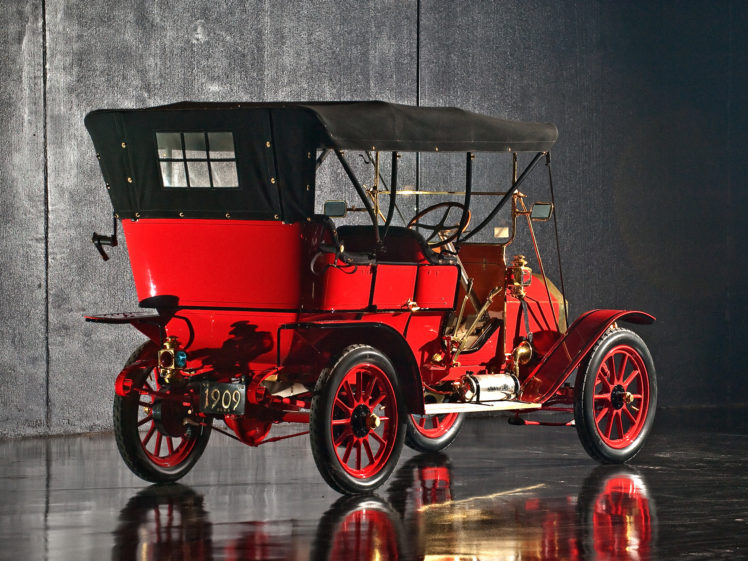 1909, Oldsmobile, Model x3, Touring, Retro HD Wallpaper Desktop Background
