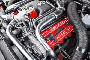 1991, Maserati, 222, 4v, Engine
