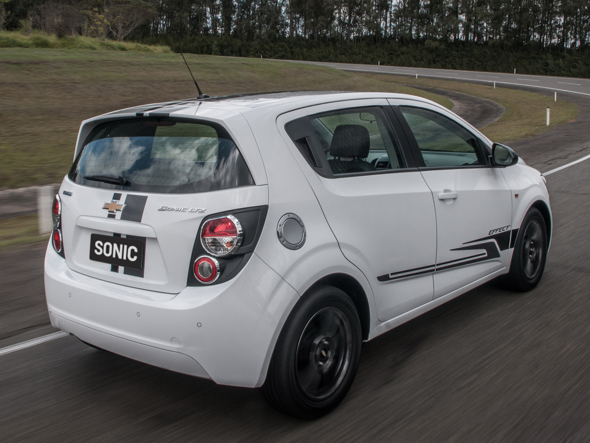2013, Chevrolet, Sonic, Effect Wallpaper