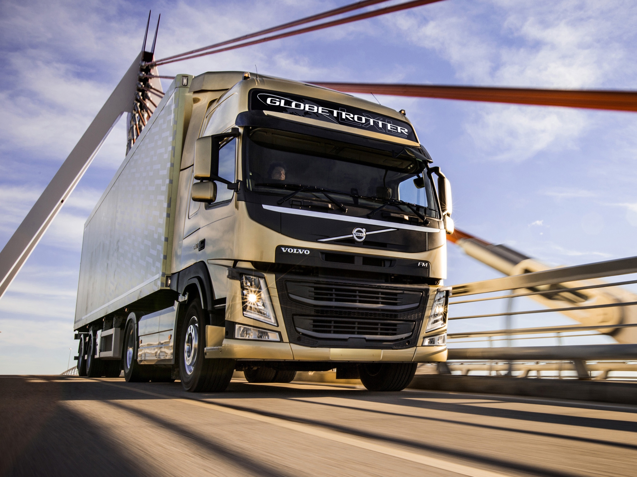 2013, Volvo, Fm, 410, 4x2, Semi, Tractor, F m Wallpaper