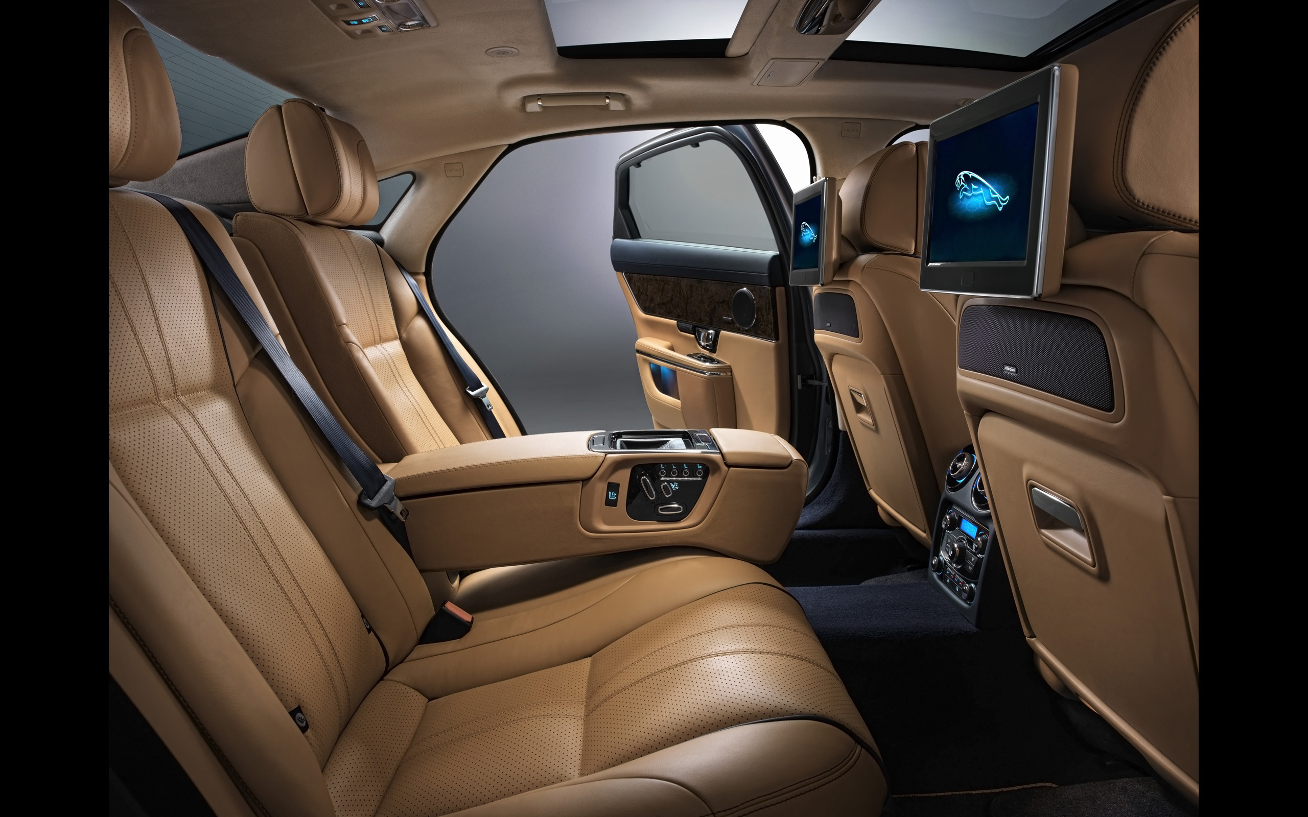 2014, Jaguar, Xj, Luxury, X j, Interior Wallpaper