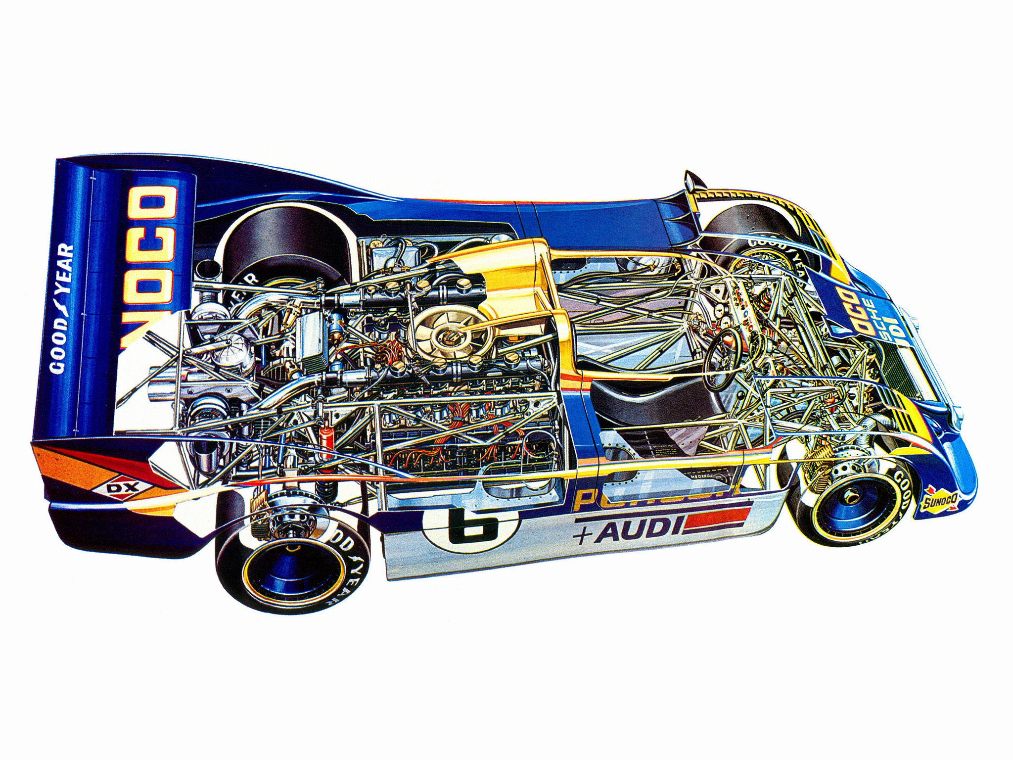 1973, Porsche, 917 30, Can am, Spyder,  002 003 , Race, Racing, 917, Interior, Engine Wallpaper