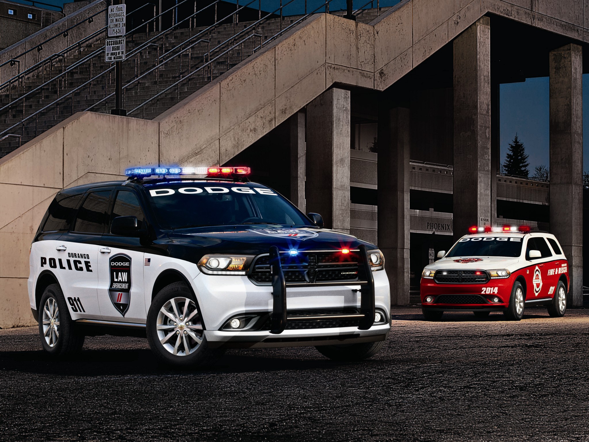 2013, Dodge, Durango, Police, Firetruck, Emergency, Suv Wallpaper