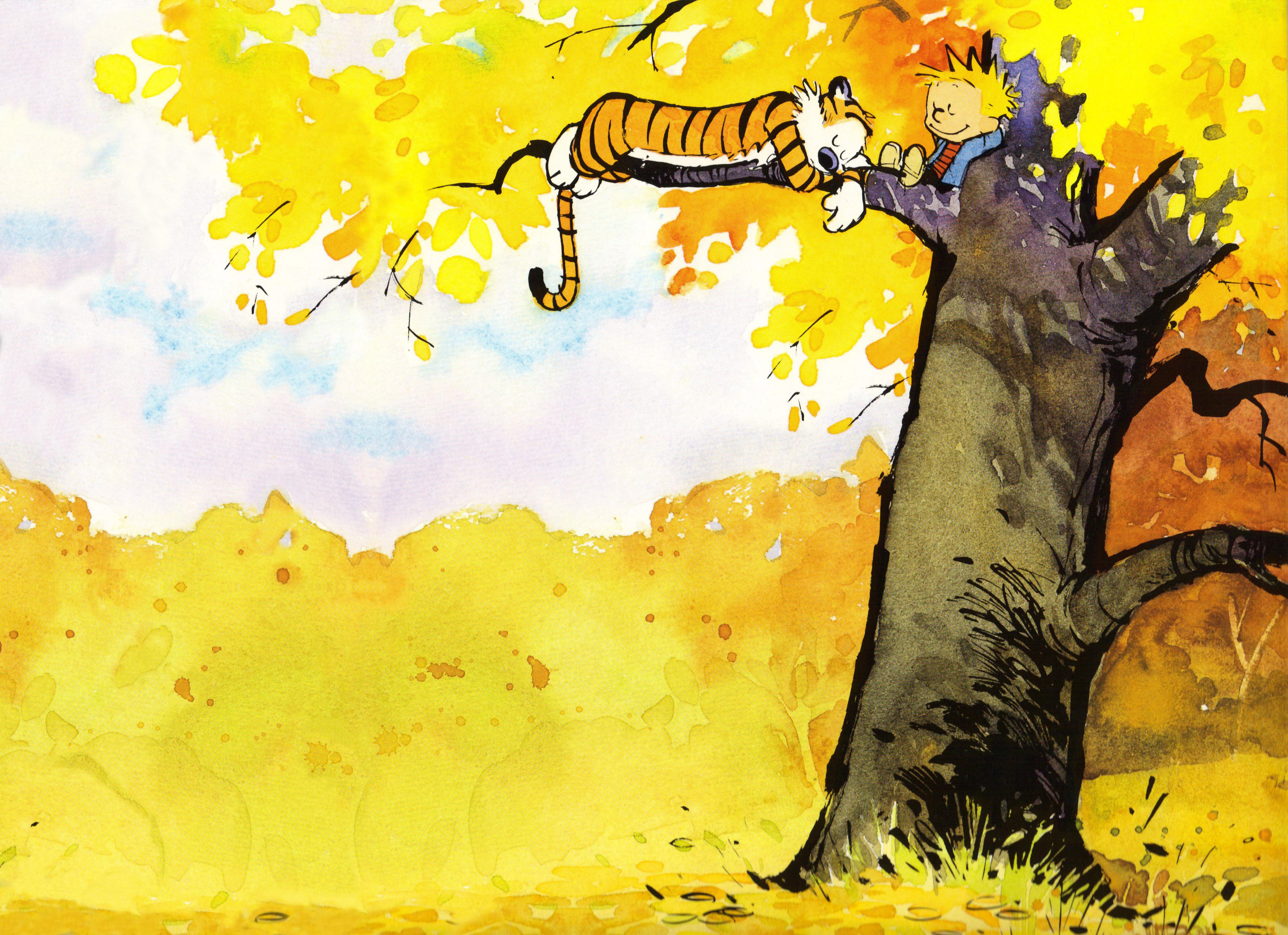 calvin, And, Hobbes, Comics Wallpaper