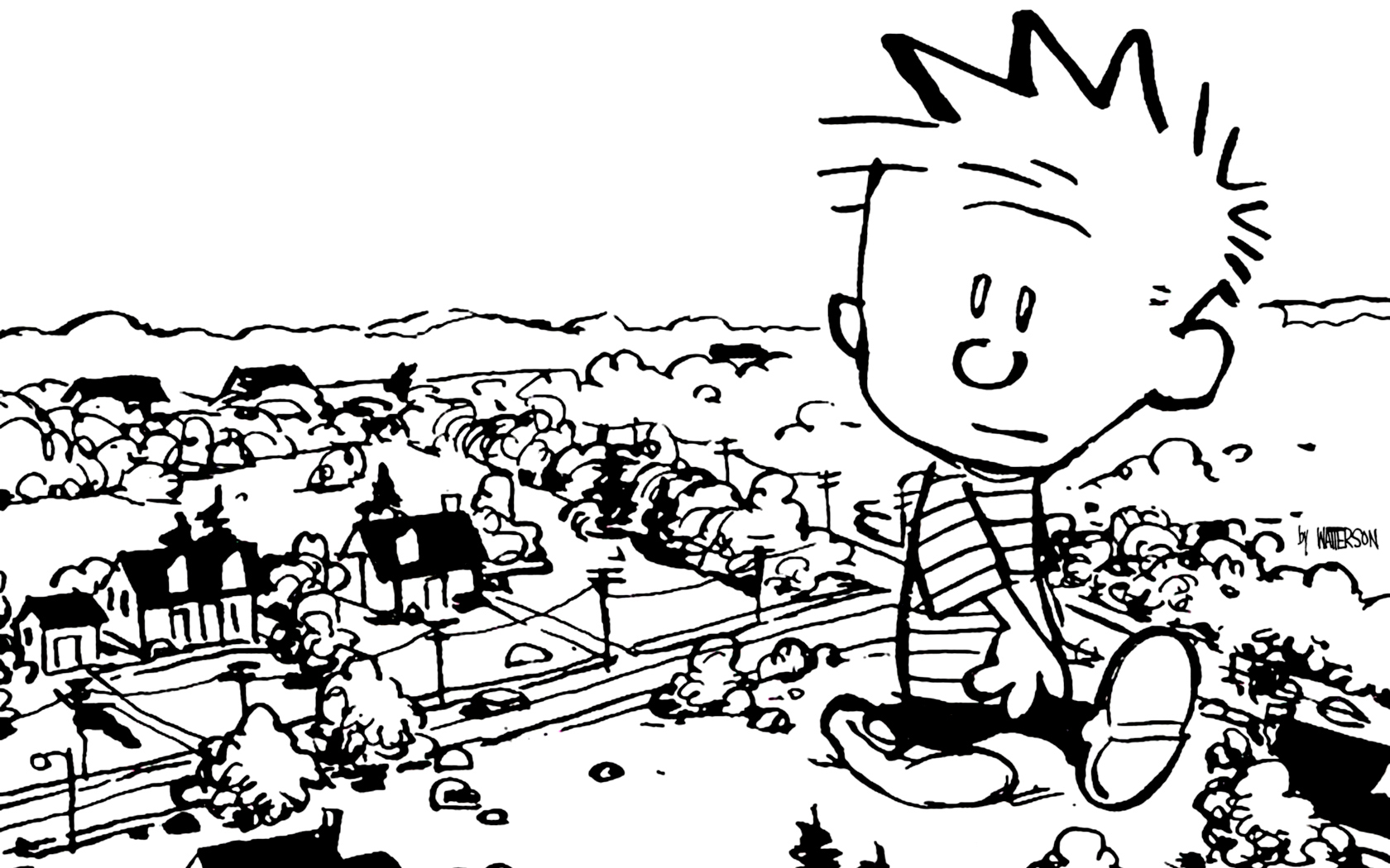 calvin, And, Hobbes, Comics, Gw Wallpaper