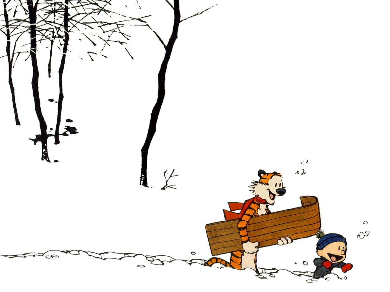 calvin, And, Hobbes, Comics, Dw Wallpaper