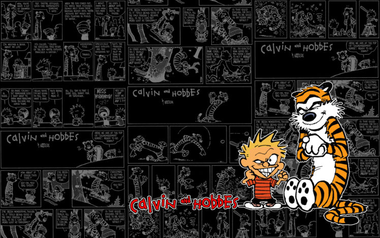 calvin, And, Hobbes, Comics HD Wallpaper Desktop Background