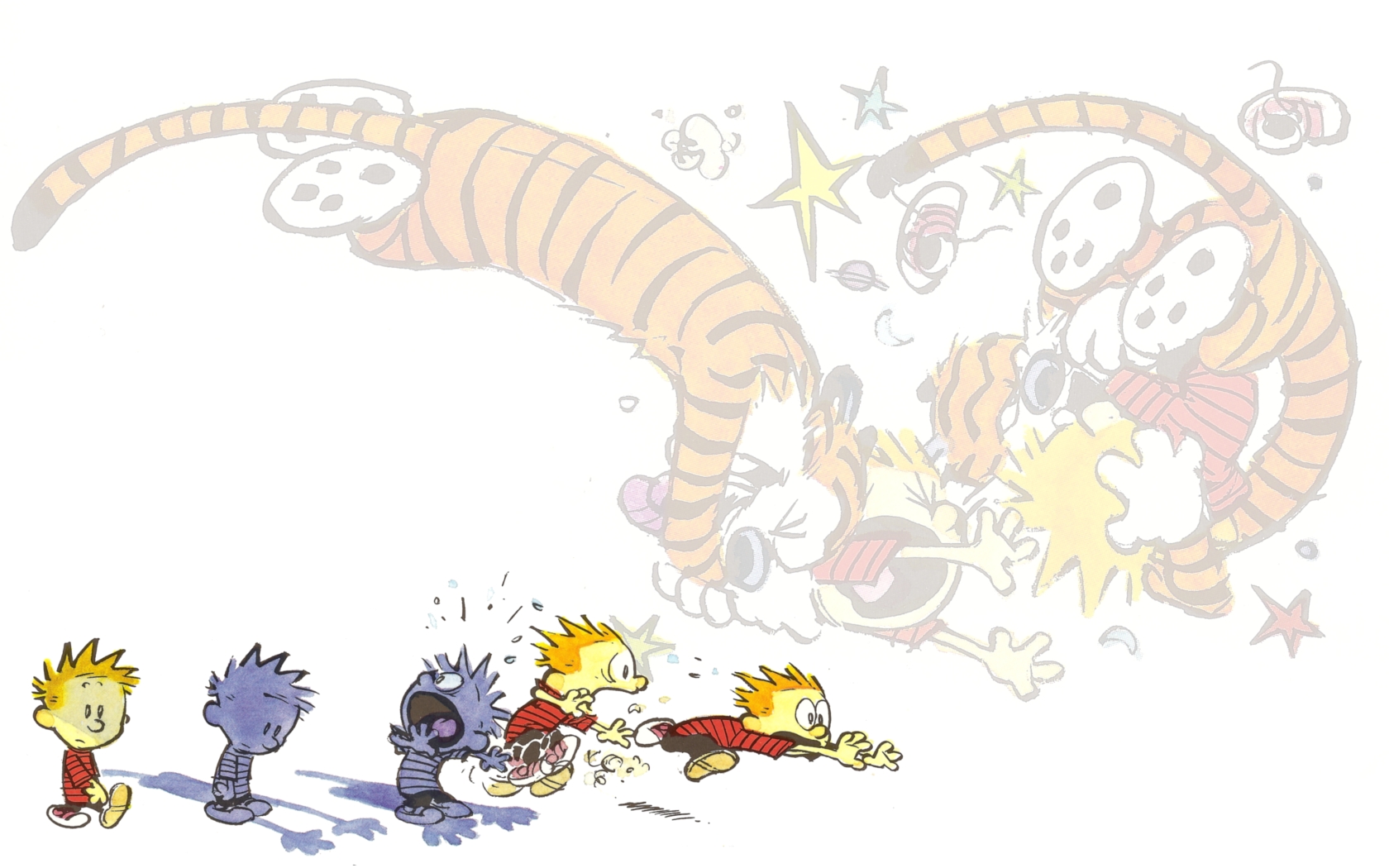 calvin, And, Hobbes, Comics Wallpaper