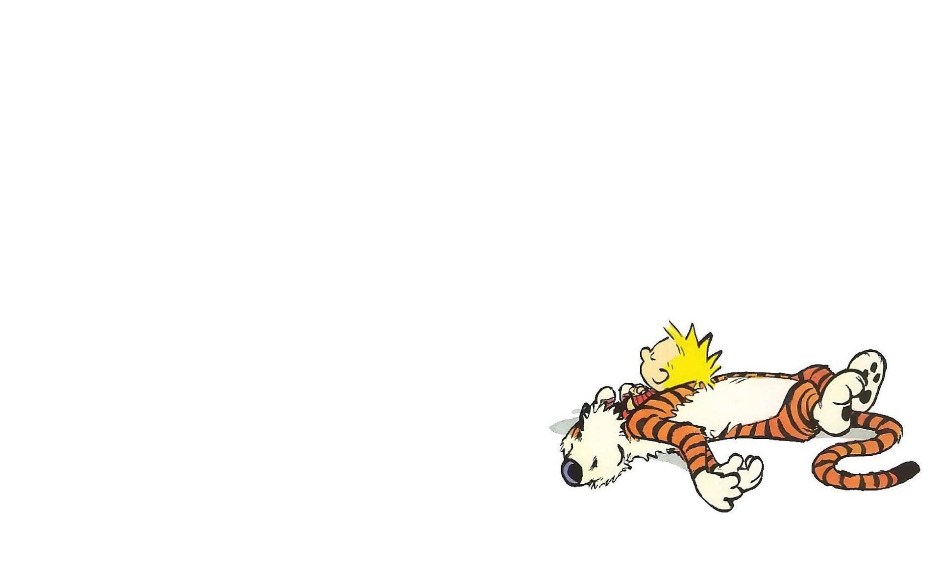 calvin, And, Hobbes, Comics, Tiger Wallpaper