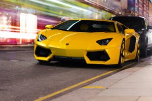 streets, Cars, Lamborghini, Vehicles, Lamborghini, Aventador, Sport, Cars, Yellow, Cars