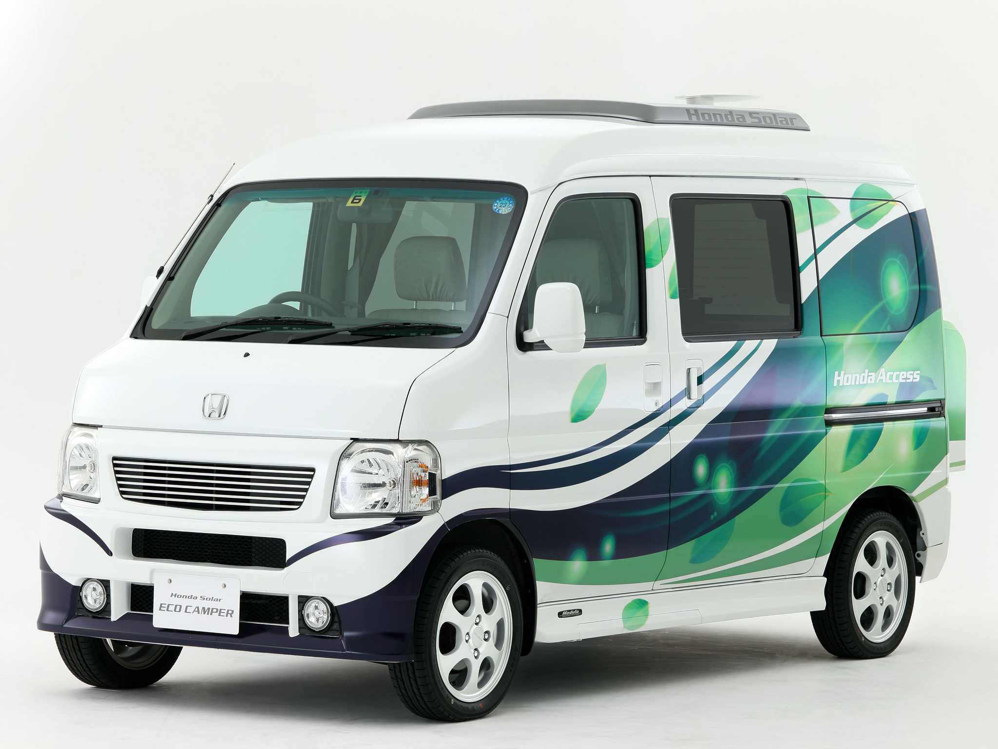 2013, Honda, Vamos, Hobio, Solar, Eco, Camper, Concept,  hj2 , Motorhome, Suv, Ff Wallpaper