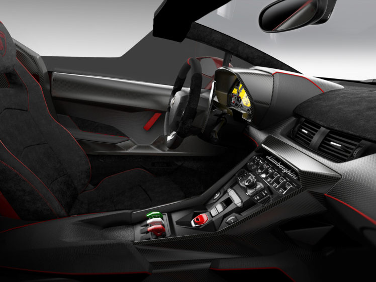 2014, Lamborghini, Veneno, Roadster, Supercar, Interior HD Wallpaper Desktop Background