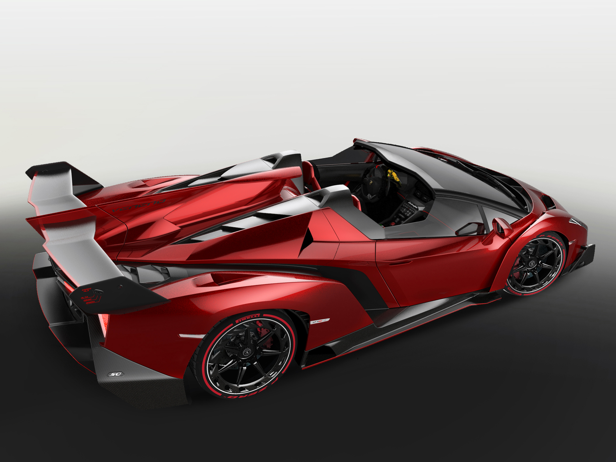 2014 Lamborghini  Veneno  Roadster Supercar Wallpapers 