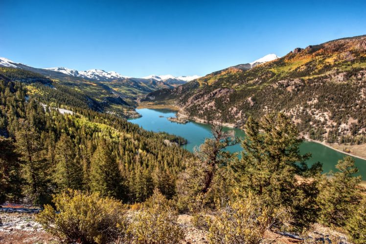 colorado, Rocky, Mountains, Forest, Mountains, Landscape, Lake HD Wallpaper Desktop Background