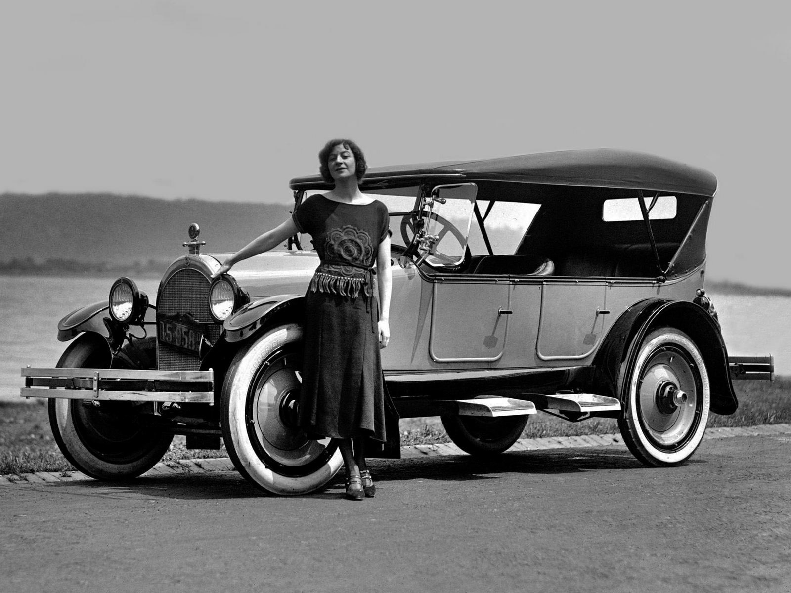 1921, Oldsmobile, Model 47, Touring, Retro Wallpaper