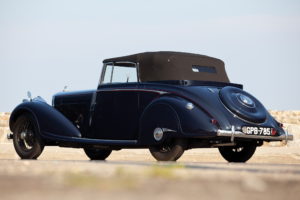 1937, Bentley, Concealed, Head, Coupe, By, Mulliner, Convertible, Retro
