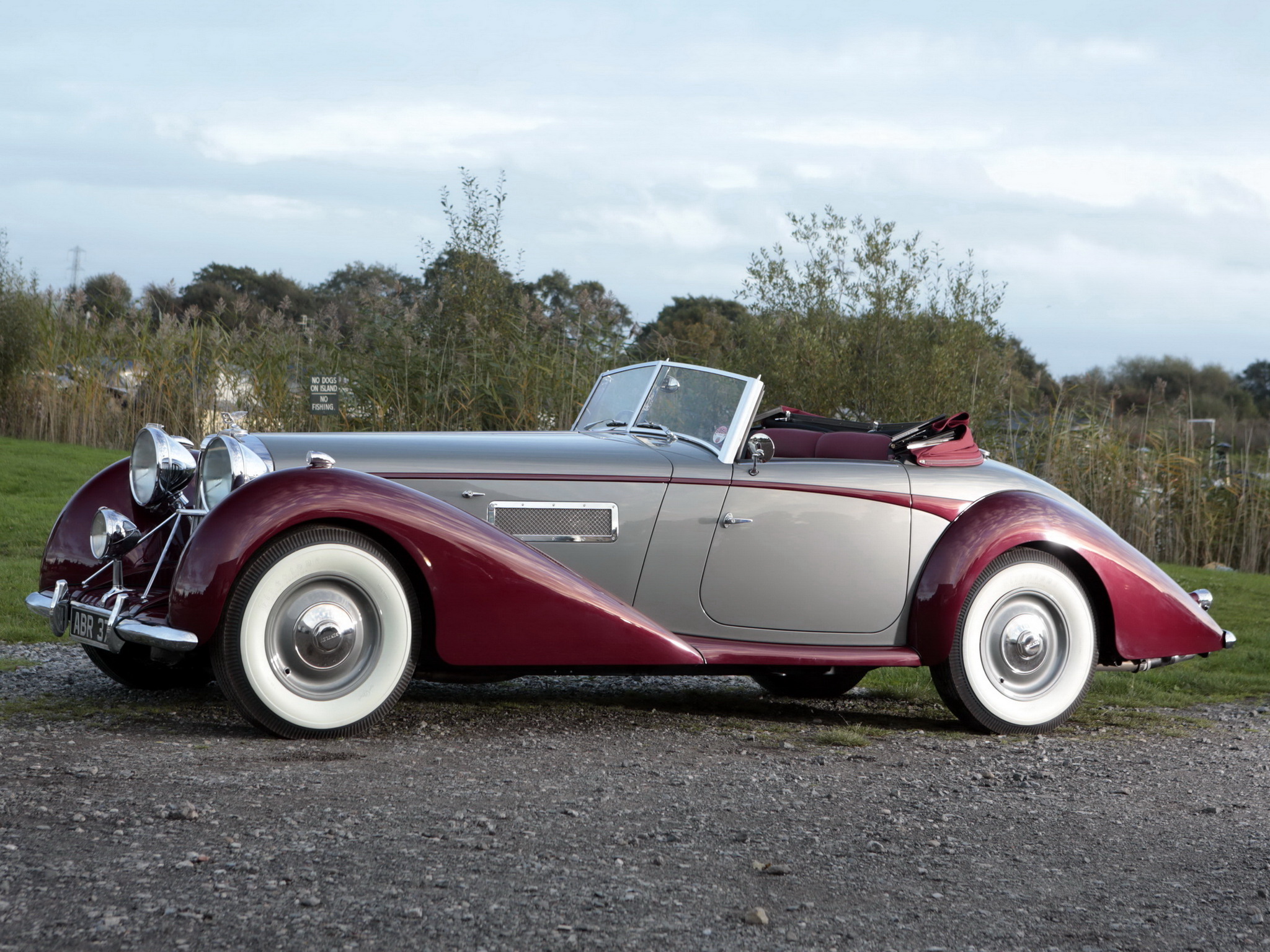 1949, Bentley, Mark, Vi, 6, Drophead, Coupe,  b122da , Retro, Luxury, Conertible Wallpaper