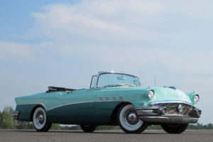 1956, Buick, Roadmaster, Convertible, Retro