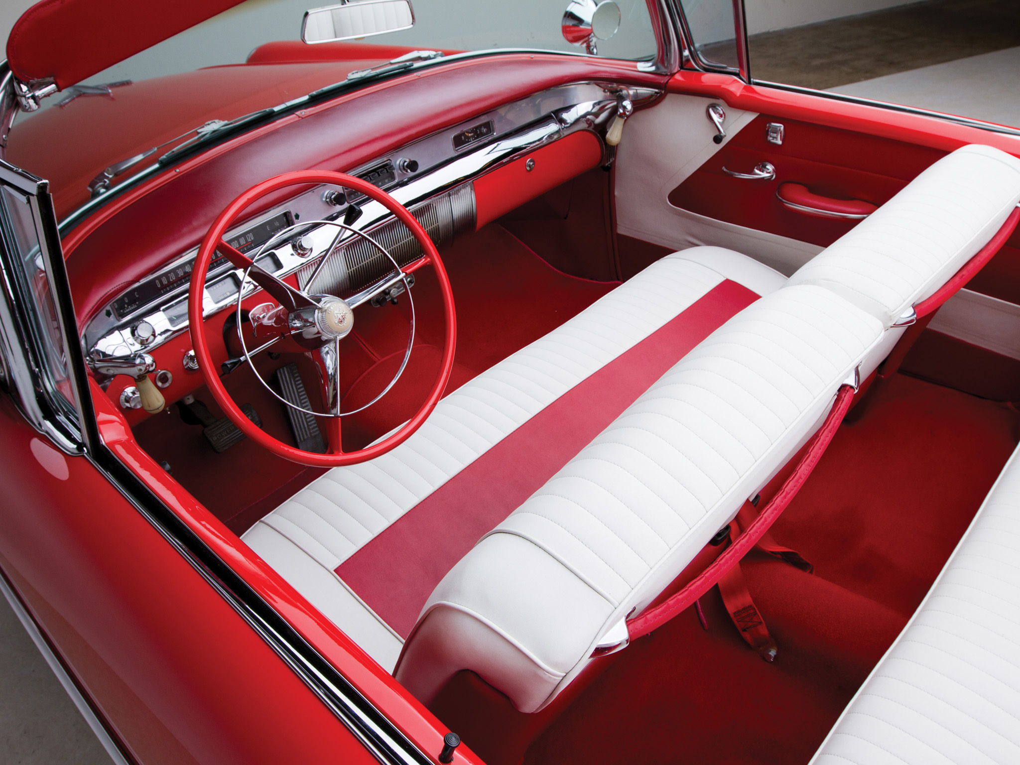 1956, Buick, Special, Convertible, Retro, Interior Wallpaper