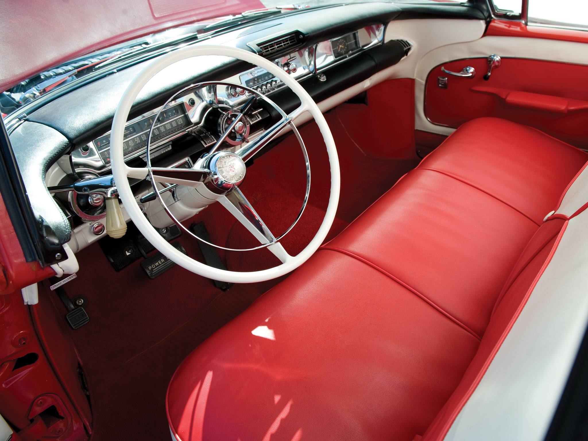 1957, Buick, Century, Caballero, Stationwagon, Retro, Interior Wallpaper