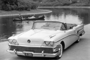 1958, Buick, Century, Convertible, Retro, Luxury