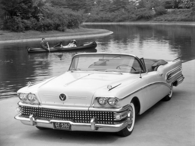1958, Buick, Century, Convertible, Retro, Luxury HD Wallpaper Desktop Background