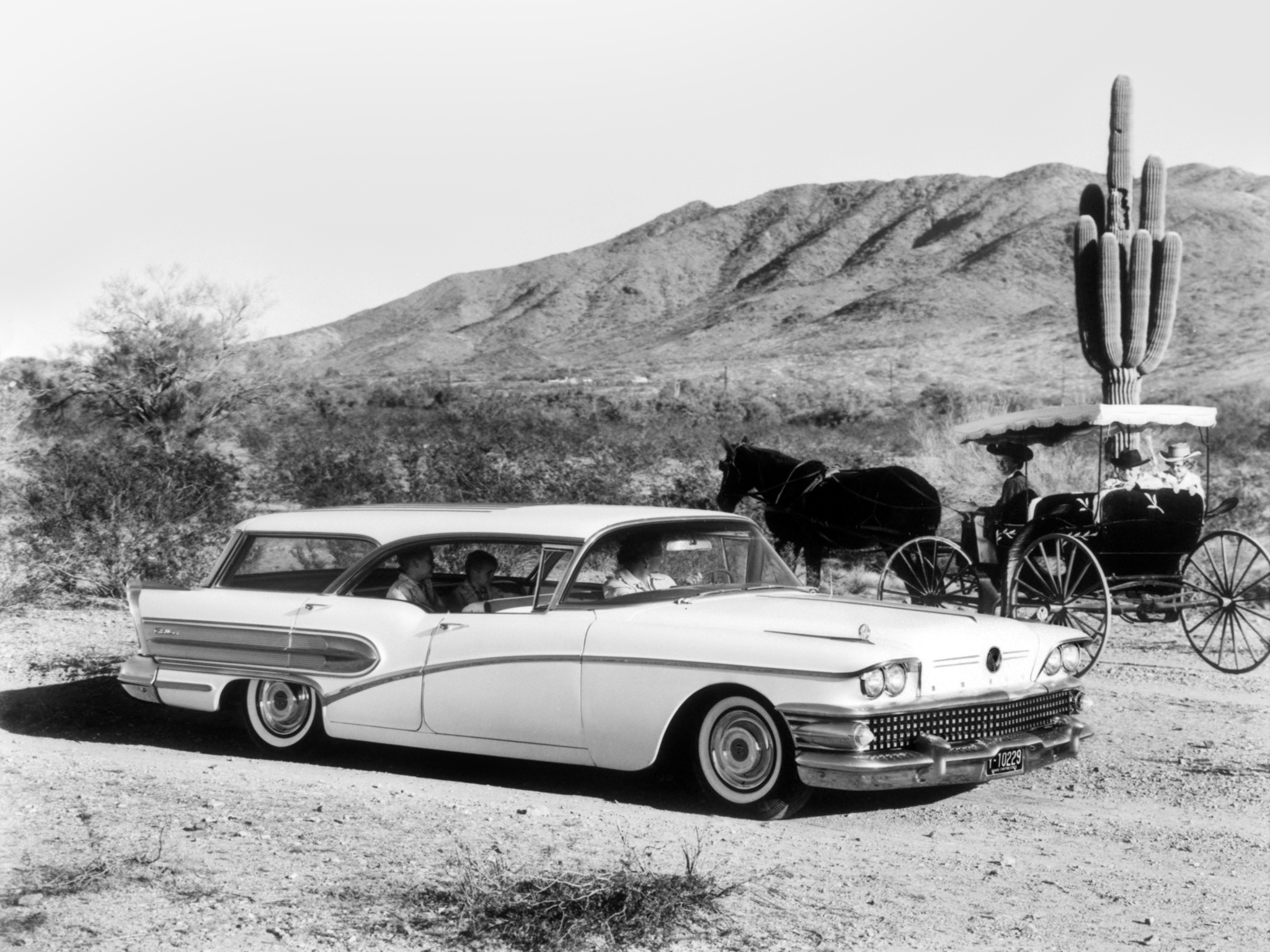 1958, Buick, Special, Riviera, Estate, Stationwagon,  49d 4482 , Retro Wallpaper