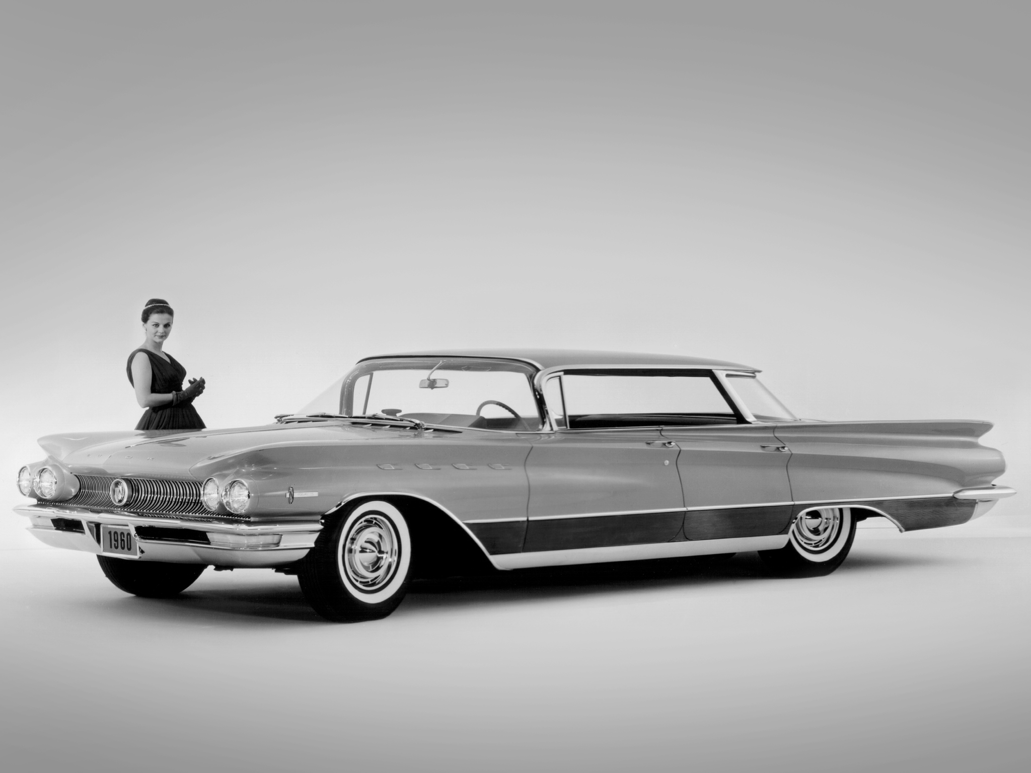 1960, Buick, Electra, Hardtop, Sedan,  4739 , Classic Wallpaper