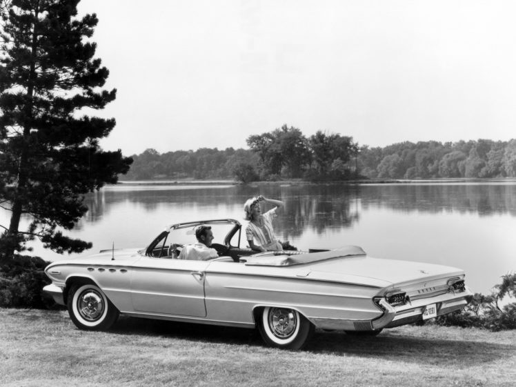 1961, Buick, Electra, 225, Convertible,  4867 , Classic HD Wallpaper Desktop Background