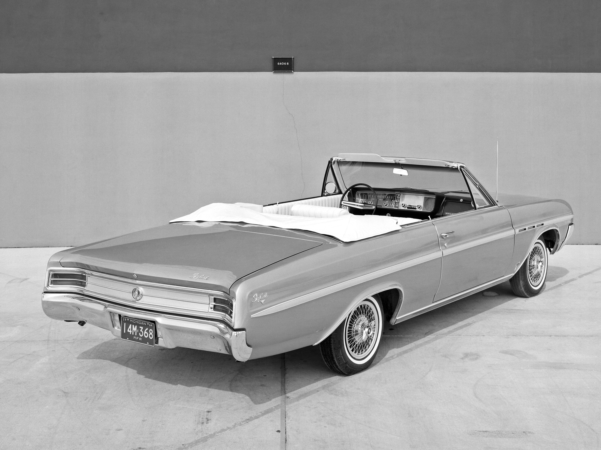 1964, Buick, Skylark, Convertible,  4367 , Classic Wallpaper