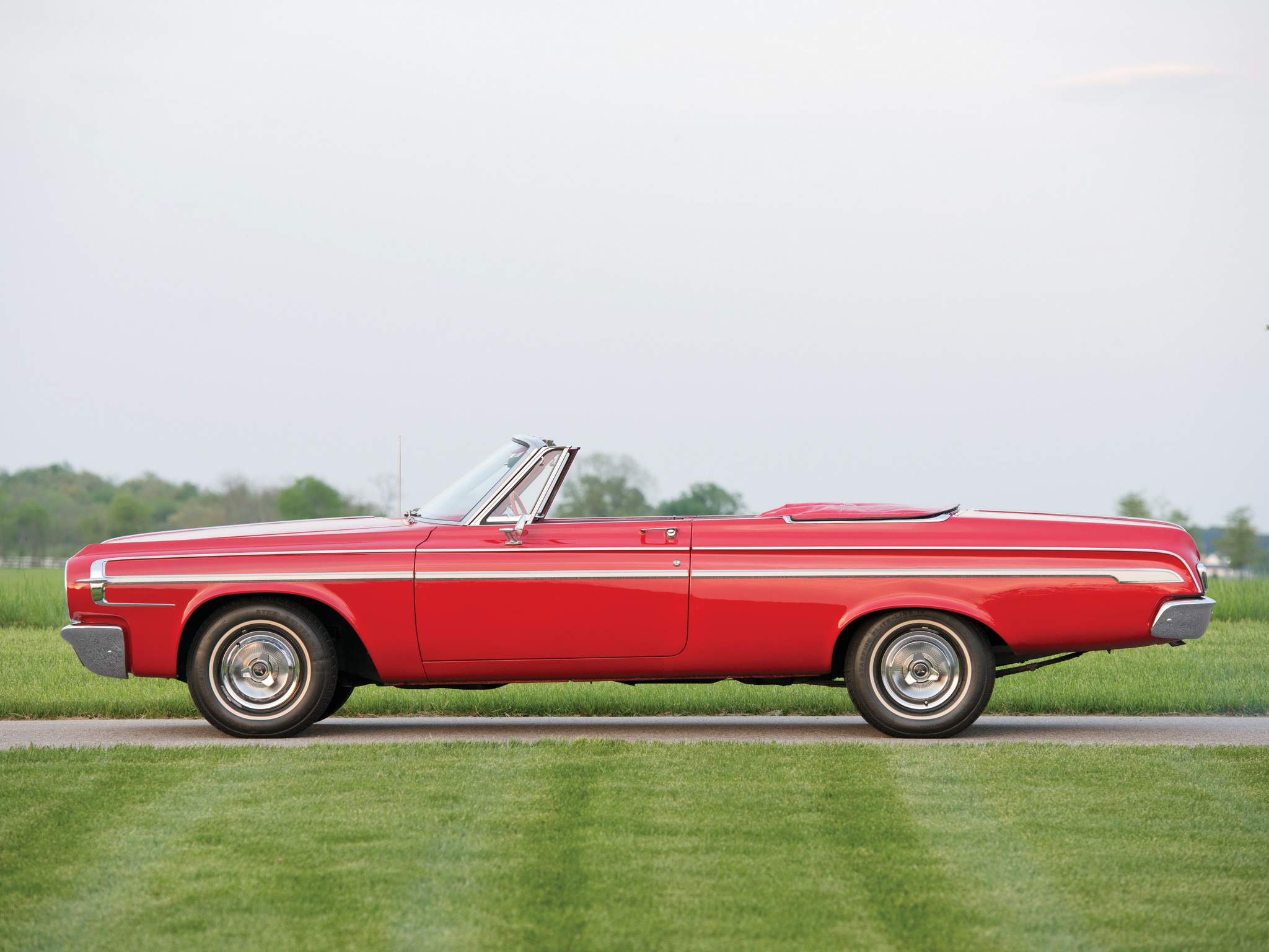 1964, Dodge, Polara, Convertible,  vd2h 635 , Muscle, Classic Wallpaper