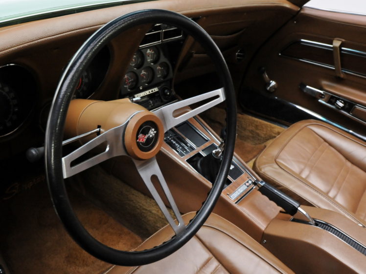 1970, Chevrolet, Corvette, Stingray, 454,  c3 , Supercar, Muscle, Classic, Interior HD Wallpaper Desktop Background