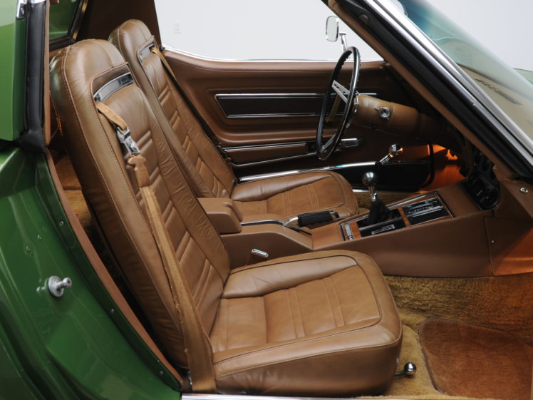 1970, Chevrolet, Corvette, Stingray, 454,  c3 , Supercar, Muscle, Classic, Interior HD Wallpaper Desktop Background
